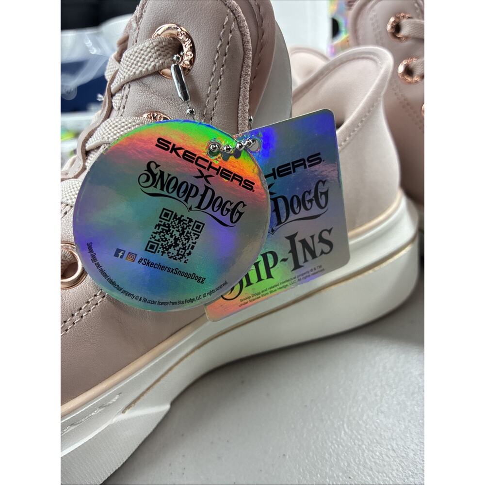 New Skechers Slip-ins: Snoop One 186001BLSH Size 6 With Box - Leather Snoop Dogg - Picture 8 of 9